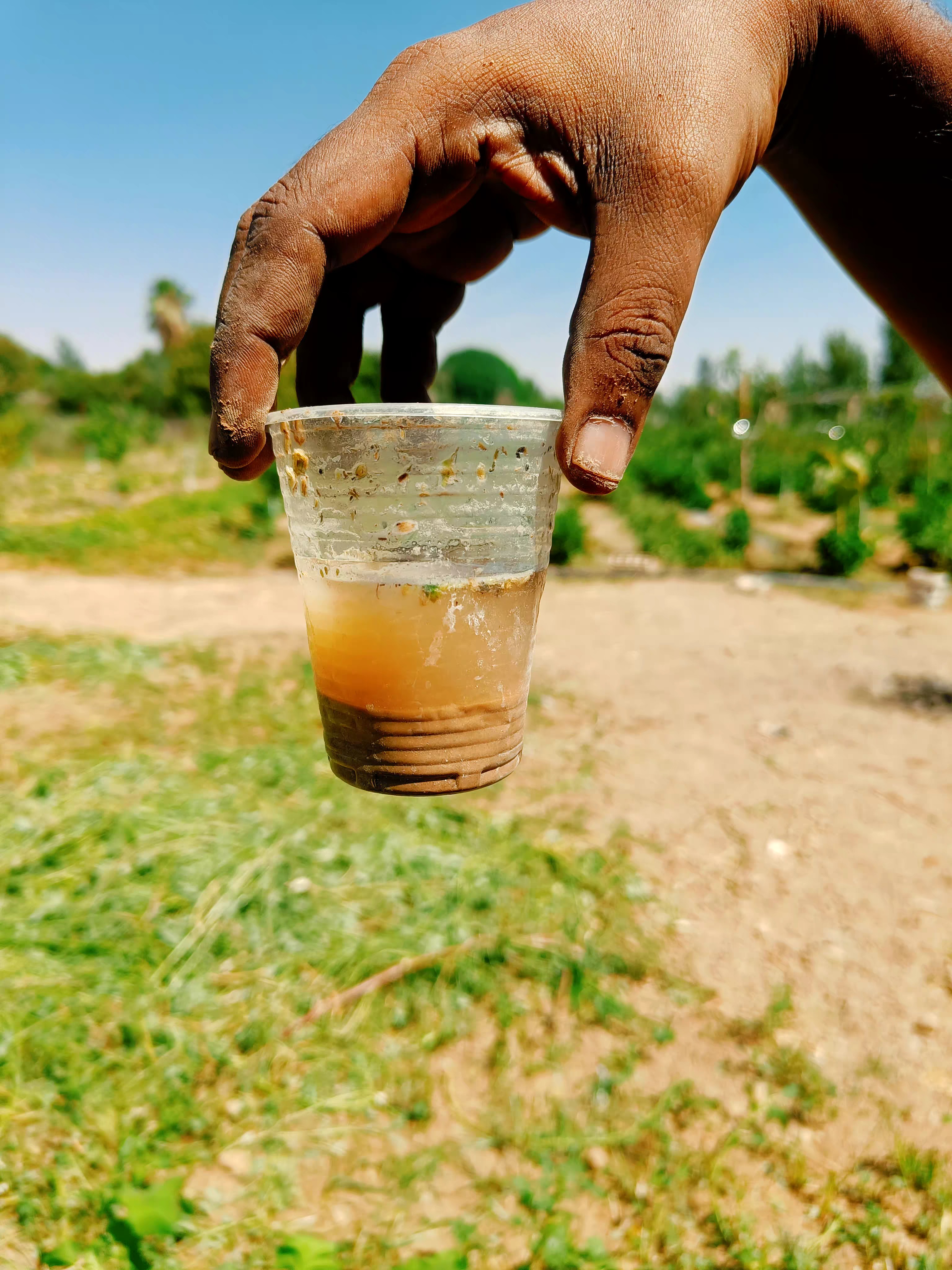 Visited the pilot farm for FertileCrescent2.0 where we will plant the first Moringa Trees. Did a simple soil test to observe the soil layers.